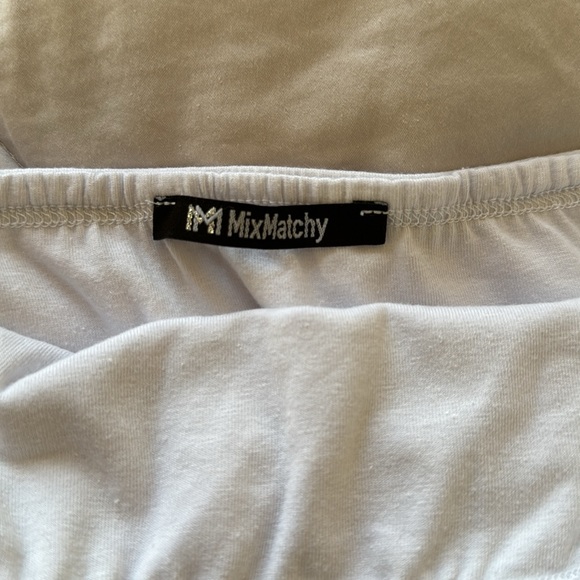 Bandana Bandeau in White - Picture 6 of 7